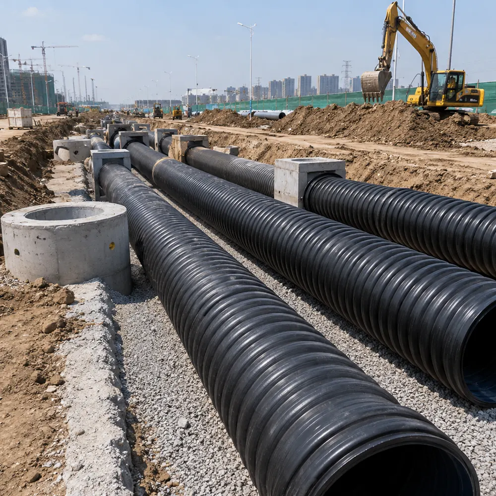 hdpe krah pipe application