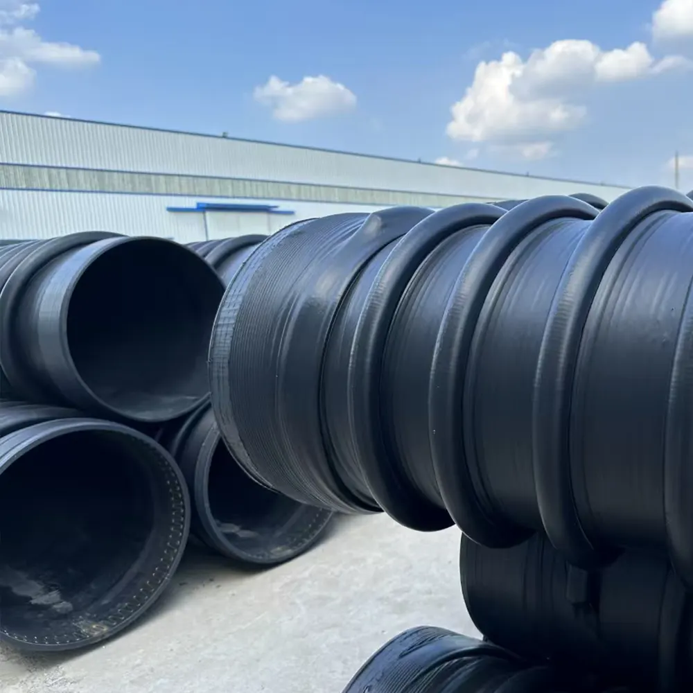hdpe pipe stock