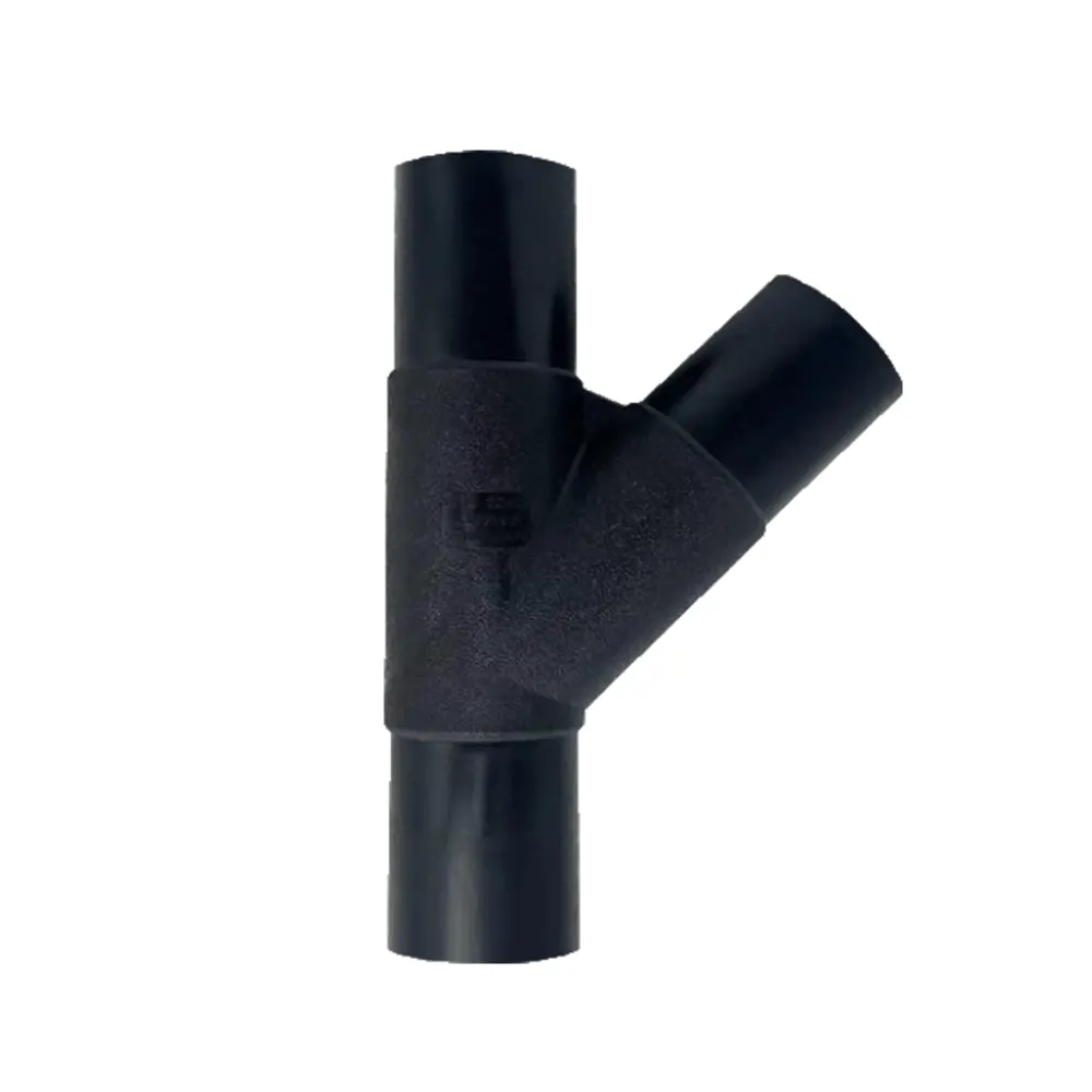 butt fusion 45 degree branch y tee