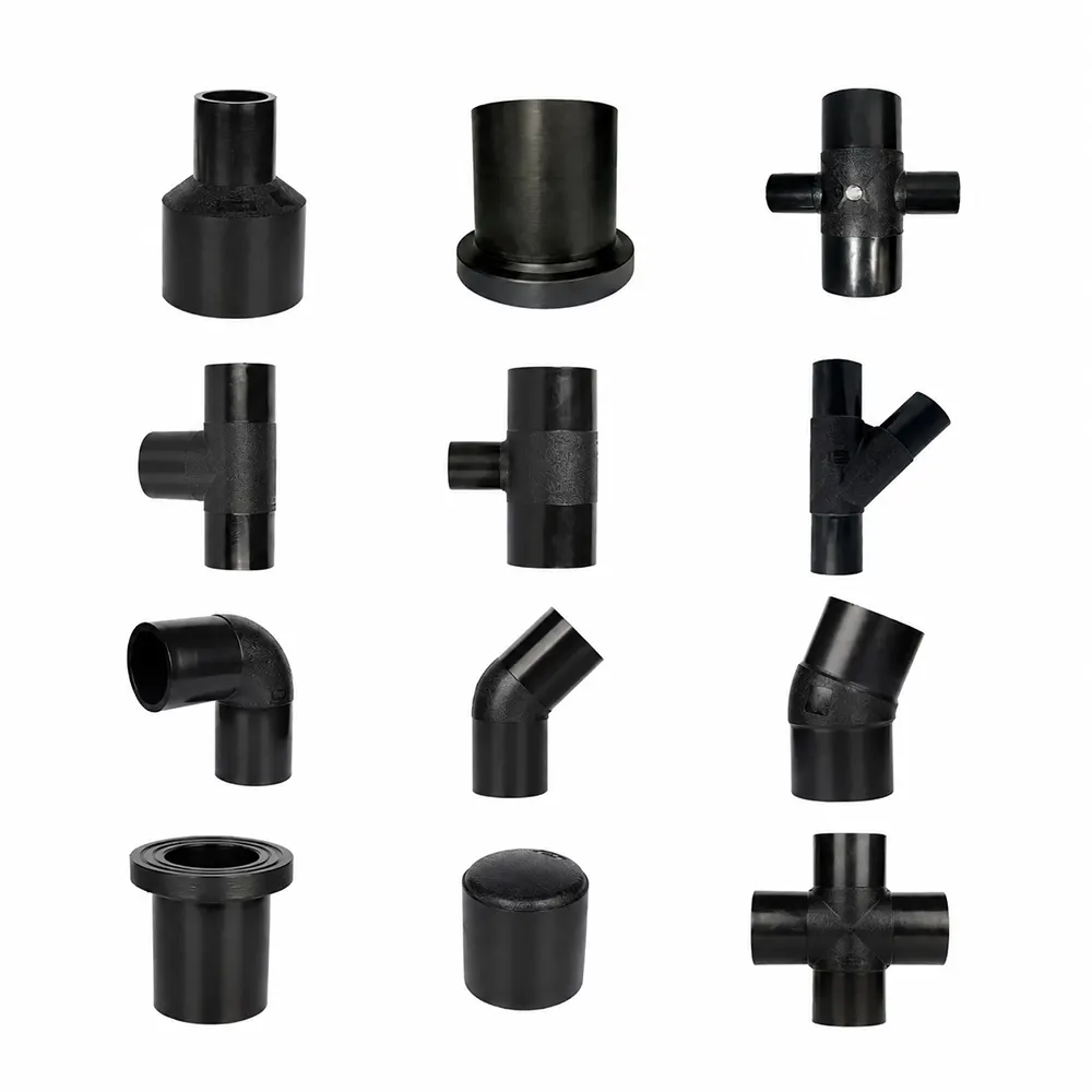 butt fusion hdpe pipe fittings