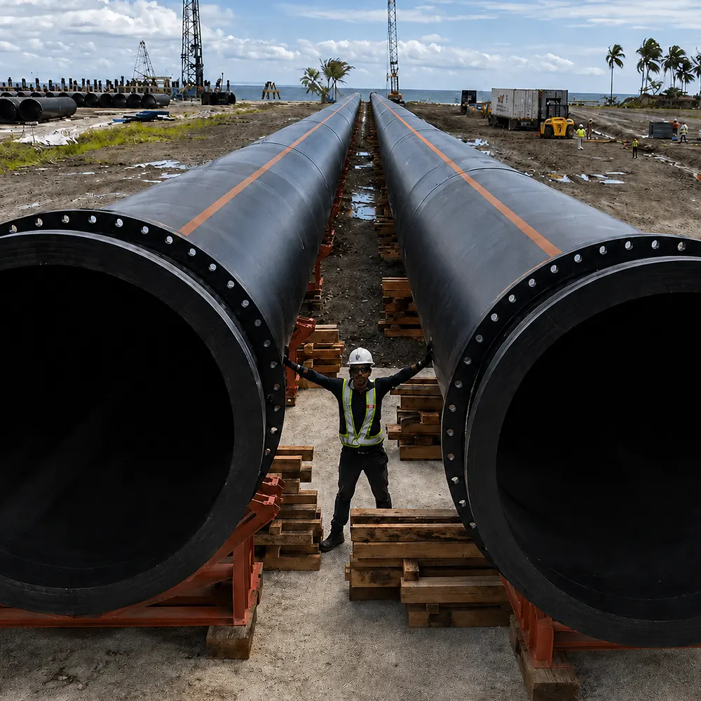 hdpe pipes mining