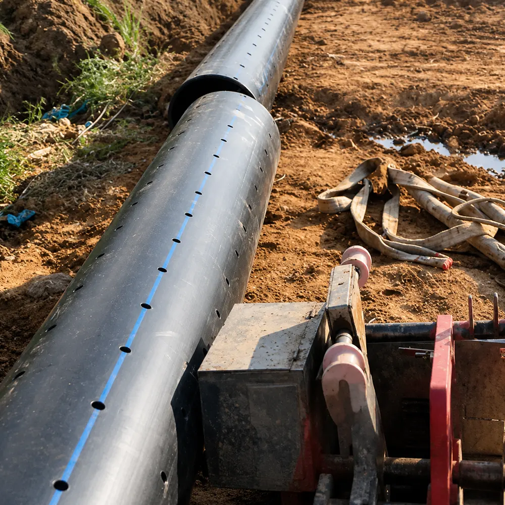 hdpe perforated pipe