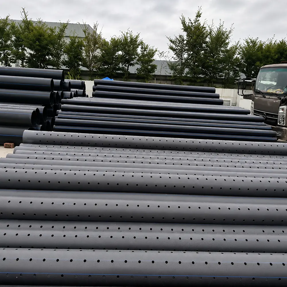 hdpe perforated pipes