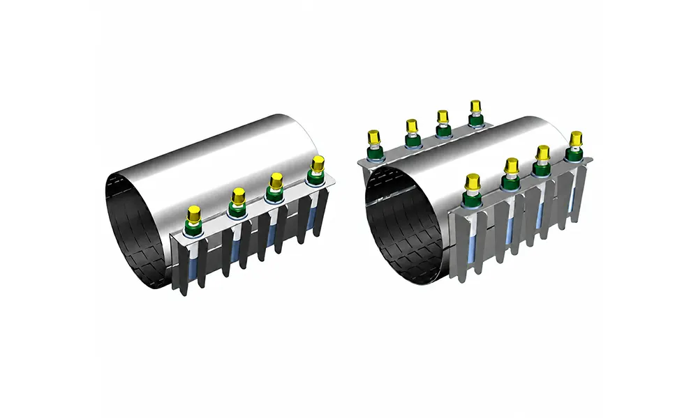 stainless steel repair clamp