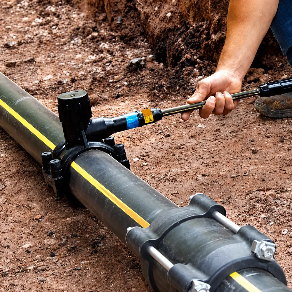 hdpe gas pipe