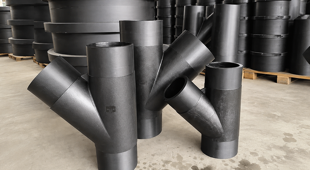 hdpe y pipe fittings