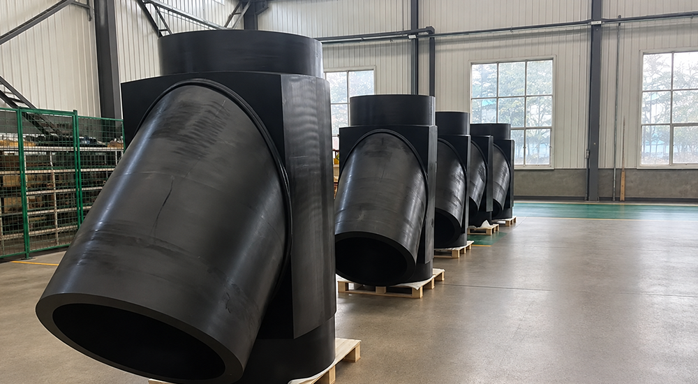 large hdpe pipe fitting
