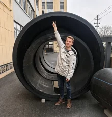 1000 3000mm large diameter hdpe pipe